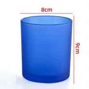 indigo small bamboo jar